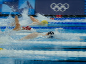 Schwimmer bei Olympia